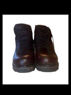 C.E. Schmidt Men's Brown Reinforced Toe Workboot Utility Boot Size 11M